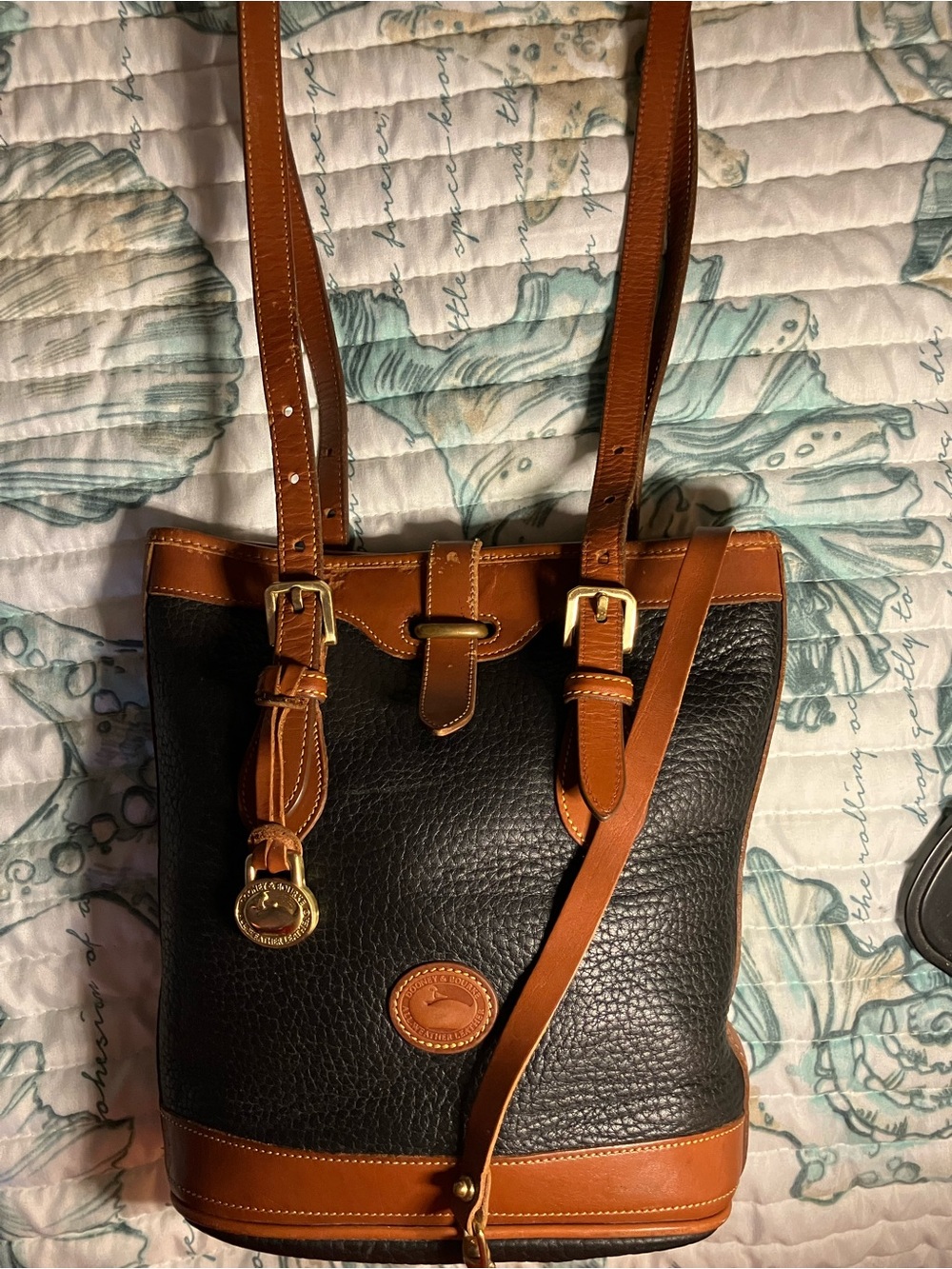 Authentic Vintage Dooney & Bourke Mini Bucket 90s